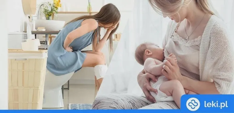 Biegunka a karmienie piersią: jakie leki są bezpieczne dla mamy i dziecka?